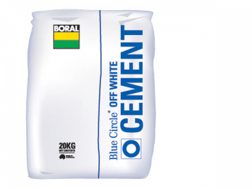 Off-White Cement Bag - A durable and versatile construction material with a smooth off-white finish. Ideal for various building projects, this off-white cement provides strength and durability to concrete structures. Available at Parklea Sand & Soil Australia.