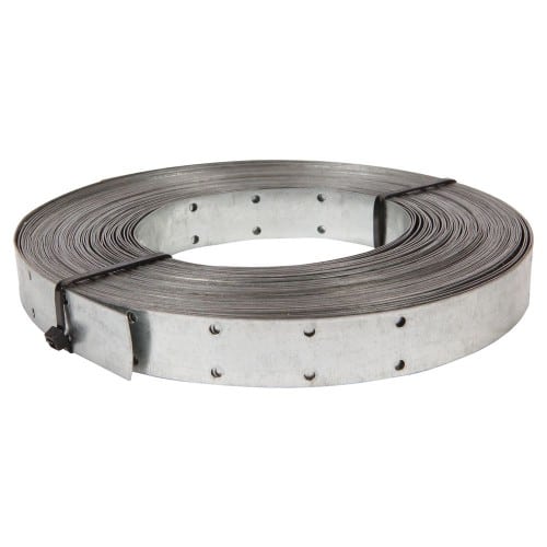 A webpage showcasing the 'Hoop Iron' product offered by Parklea Sand and Soil. The image depicts a coil of sturdy metal strip with a protective zinc coating. The hoop iron is commonly used for construction and reinforcement purposes in various projects, providing strength and stability. Its versatile nature makes it an essential component in concrete slabs, retaining walls, and fencing installations. Parklea Sand and Soil offers high-quality hoop iron, ensuring durability and reliability for your construction needs.