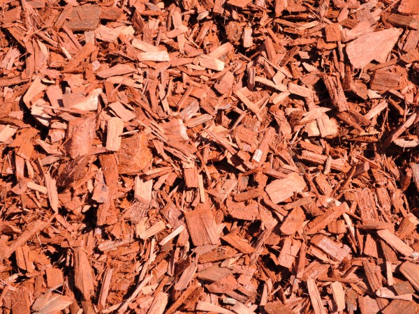 Simpson Red Wood Chip - Premium Mulch for Landscaping and Gardening at Parklea Sand and Soil