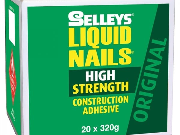 Liquid Nails adhesive to securely bond materials together. Liquid Nails adhesive to securely bond materials together. Ensuring a strong and durable bond. Liquid Nails is a reliable construction adhesive trusted for its versatility and high-performance. Can be used for a variety of projects, including woodworking, construction, and general repairs.