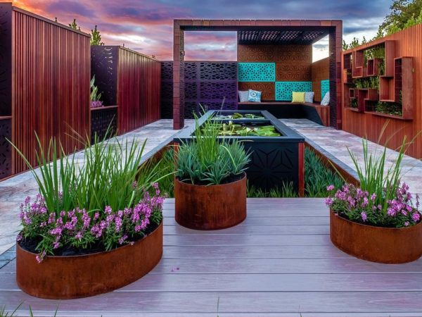 Redcor steel garden rings - Enhance your outdoor space with durable and stylish steel garden rings from Parklea Sand & Soil.