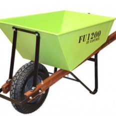 FU1200 Heavy Duty Square Tray Wheelbarrow