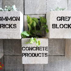 Common Bricks, Grey Blocks & Concrete Products