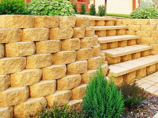 Parklea Sand & Soil - Valleystone Blocks: High-quality, versatile landscaping blocks for stunning outdoor designs. The Valleystone system offers a unique and versatile design, that makes building walls, stairs and sweeping curves a breeze.