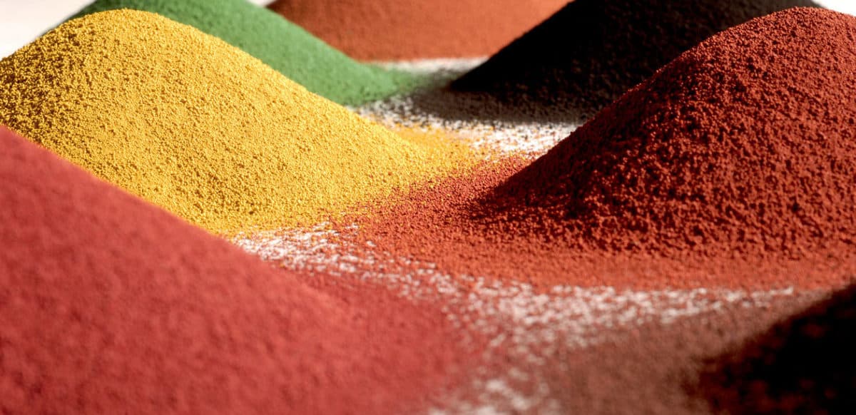 Vibrant cement oxide colors for your landscaping projects - Parklea Sand and Soil.