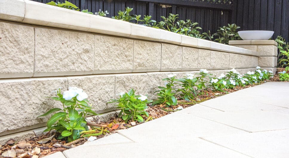 Natural Wallstone 3 Blocks - High-Quality Landscaping Supplies at Parklea Sand and Soil.