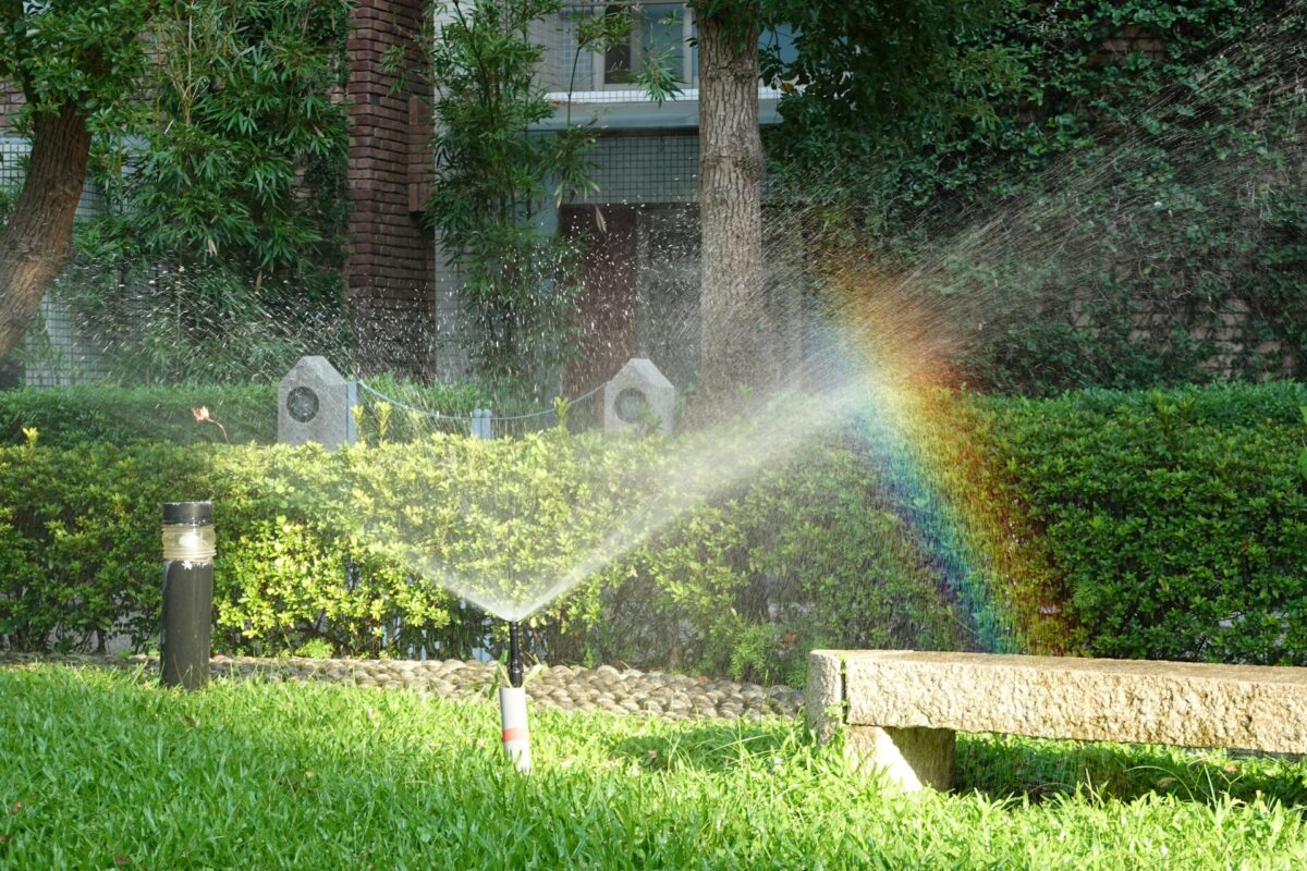 Garden sprinkler, DIY garden irrigation system in Sydney.
